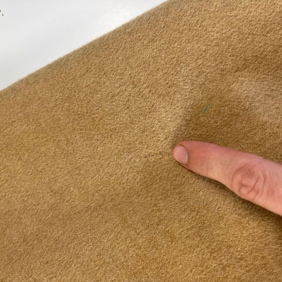 2000s camel hair sportcoat by Stafford, size 42L vintage brown blazer jacket - Picture 4 of 10